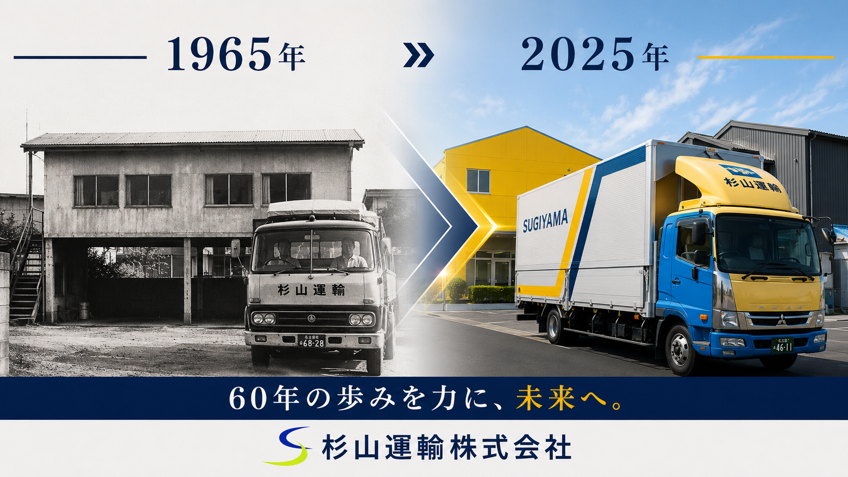 杉山運輸　60周年　2025